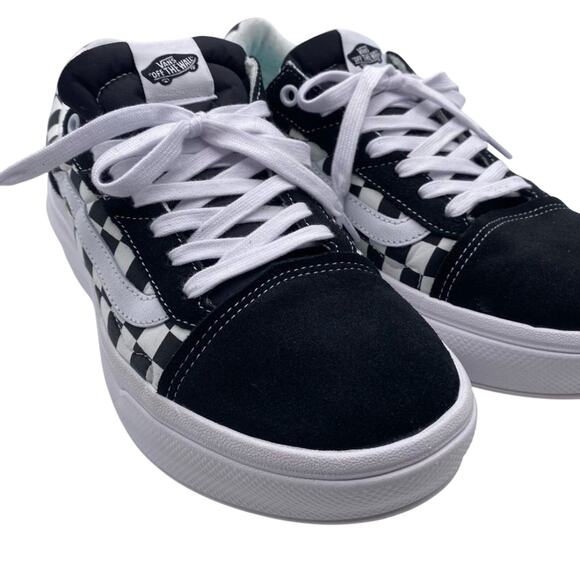 Vans Checkerboard Sneakers Black & White Size 11 for Men - Picture 4 of 8